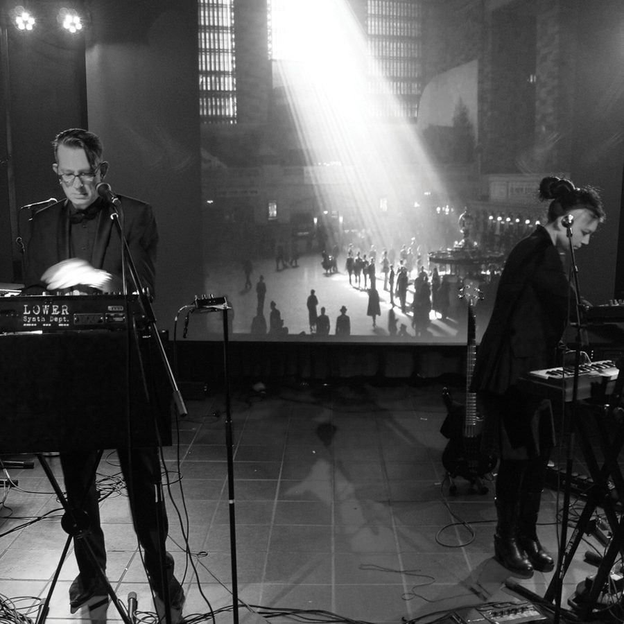 Band photo: Lower Synth Department