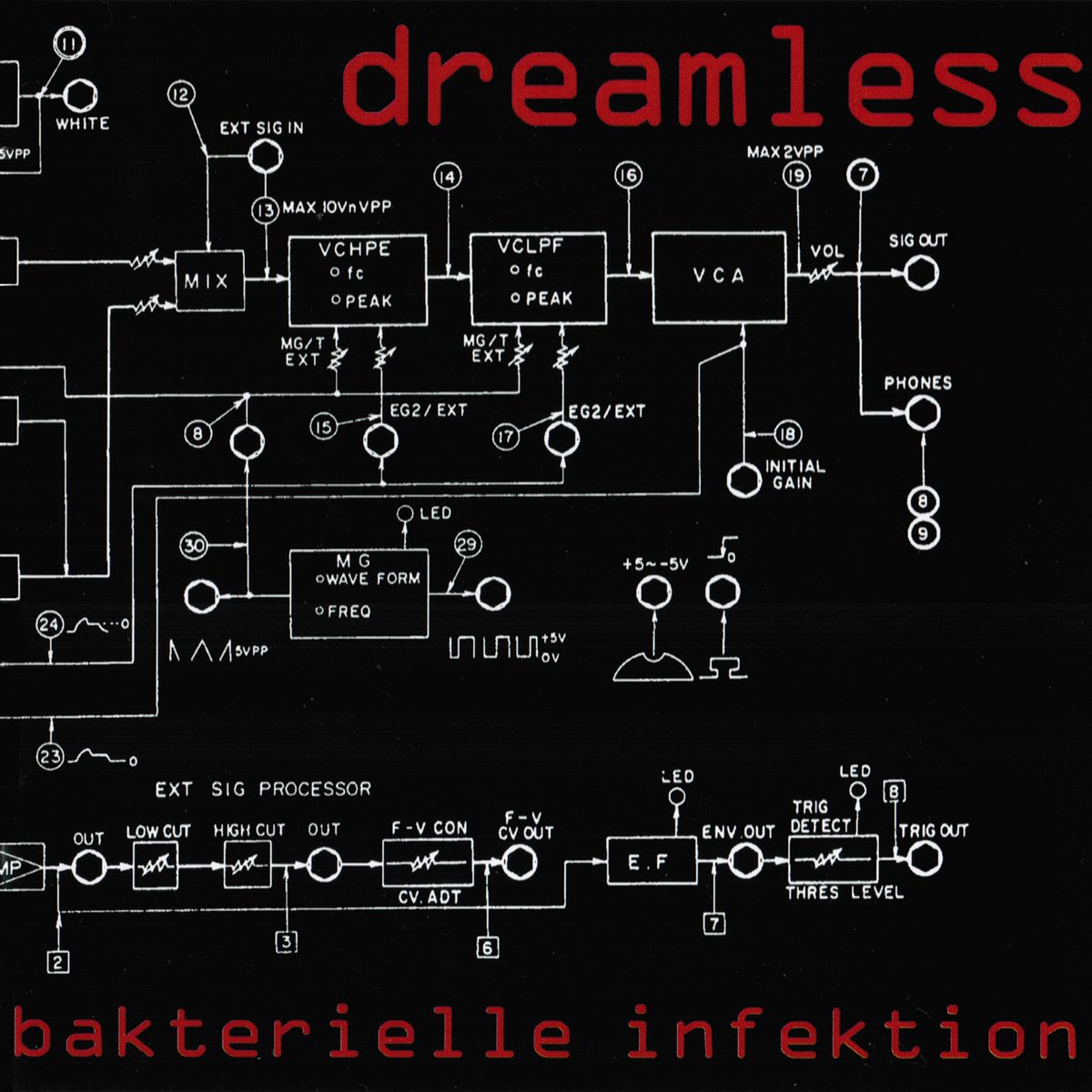Cover of Dreamless by Bakterielle Infektion